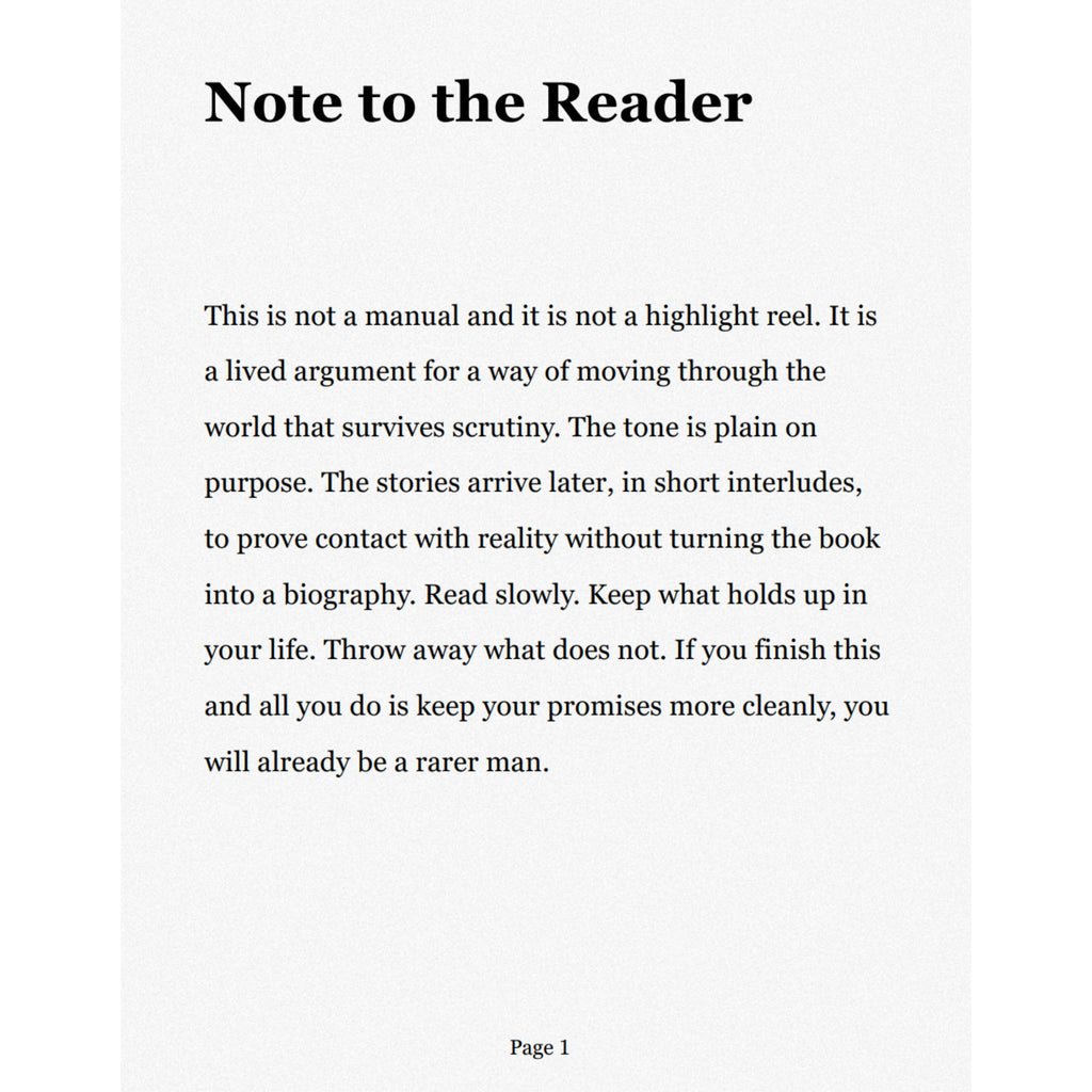 The Art of High Value Men